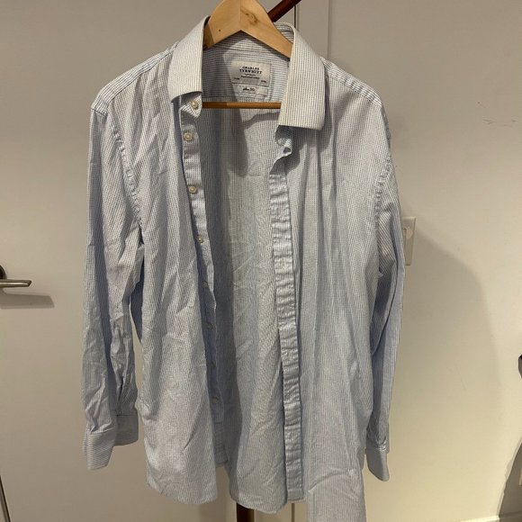 Charles Tyrwhitt Dress Shirt Dot pattern - Picture 1 of 3
